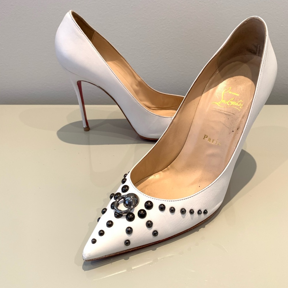 🤍 Christian Louboutin pigalle Door Knock 100 🤍 - Picture 3 of 7